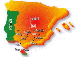 Mapa de Situacin *** Hotel Sierra de Cazorla